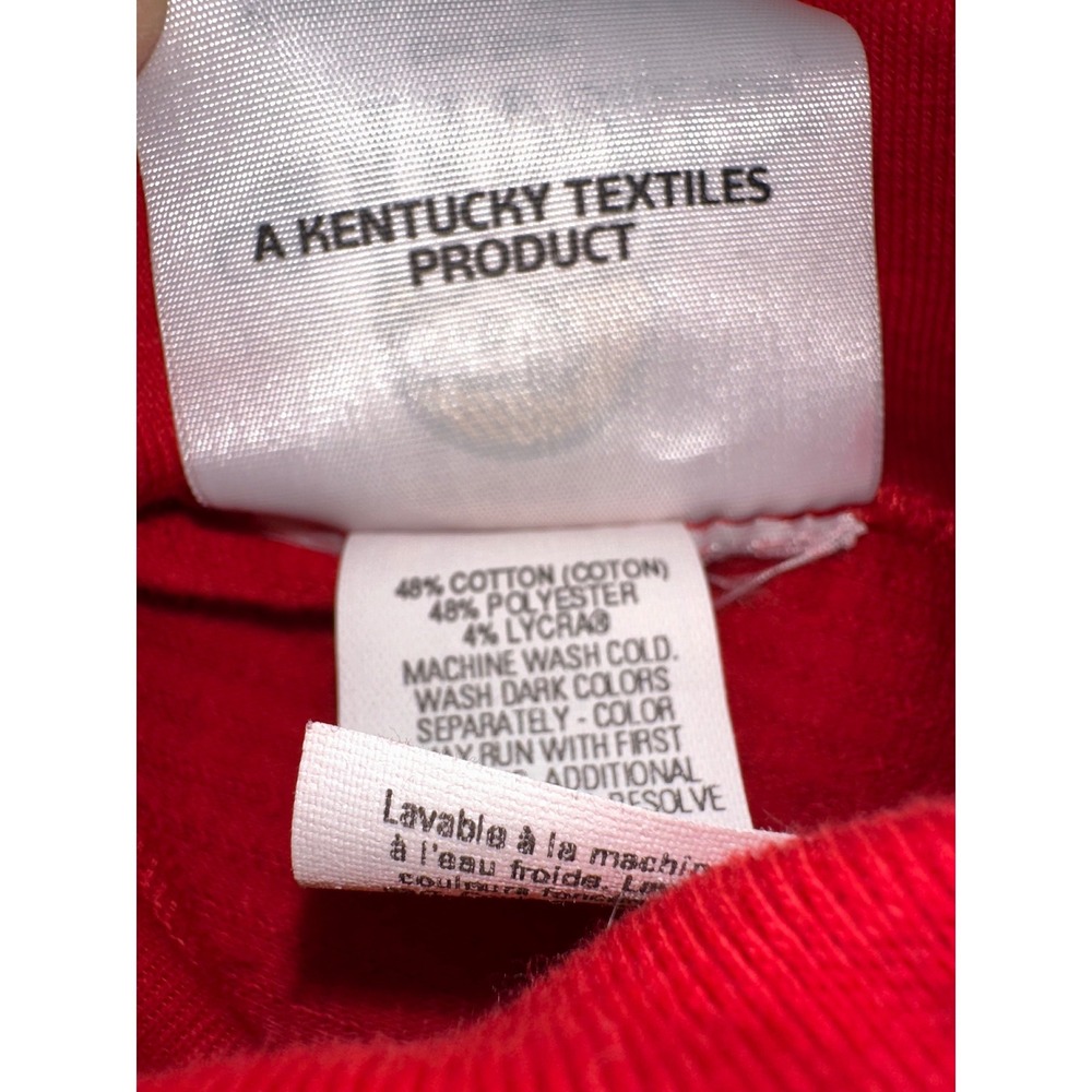 Sloppy Joes Vintage Red Graphic Pullover Western One Size Fits Most 90s - Picture 8 of 11